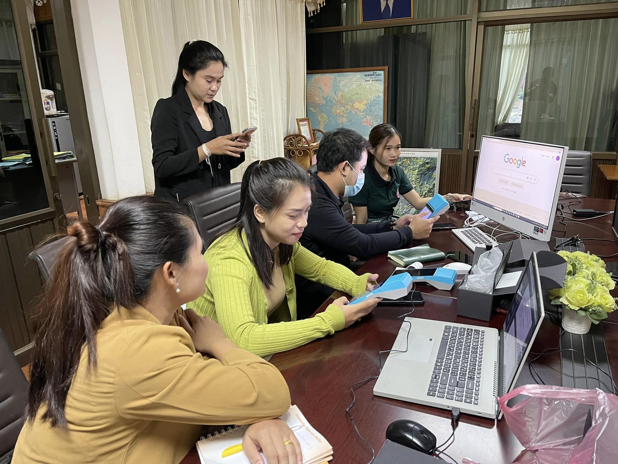 ສຳເລັດ ສຳມະນາ ການນຳໃຊ້  ຂັ້ນພື້ນຖານ ແອັບມືຖື ບໍລິສັດ ພັດທະນາ ແຮ່ບົກຊິດ ນະຄອນປາກເຊ, ແຂວງຈຳປາສັກ