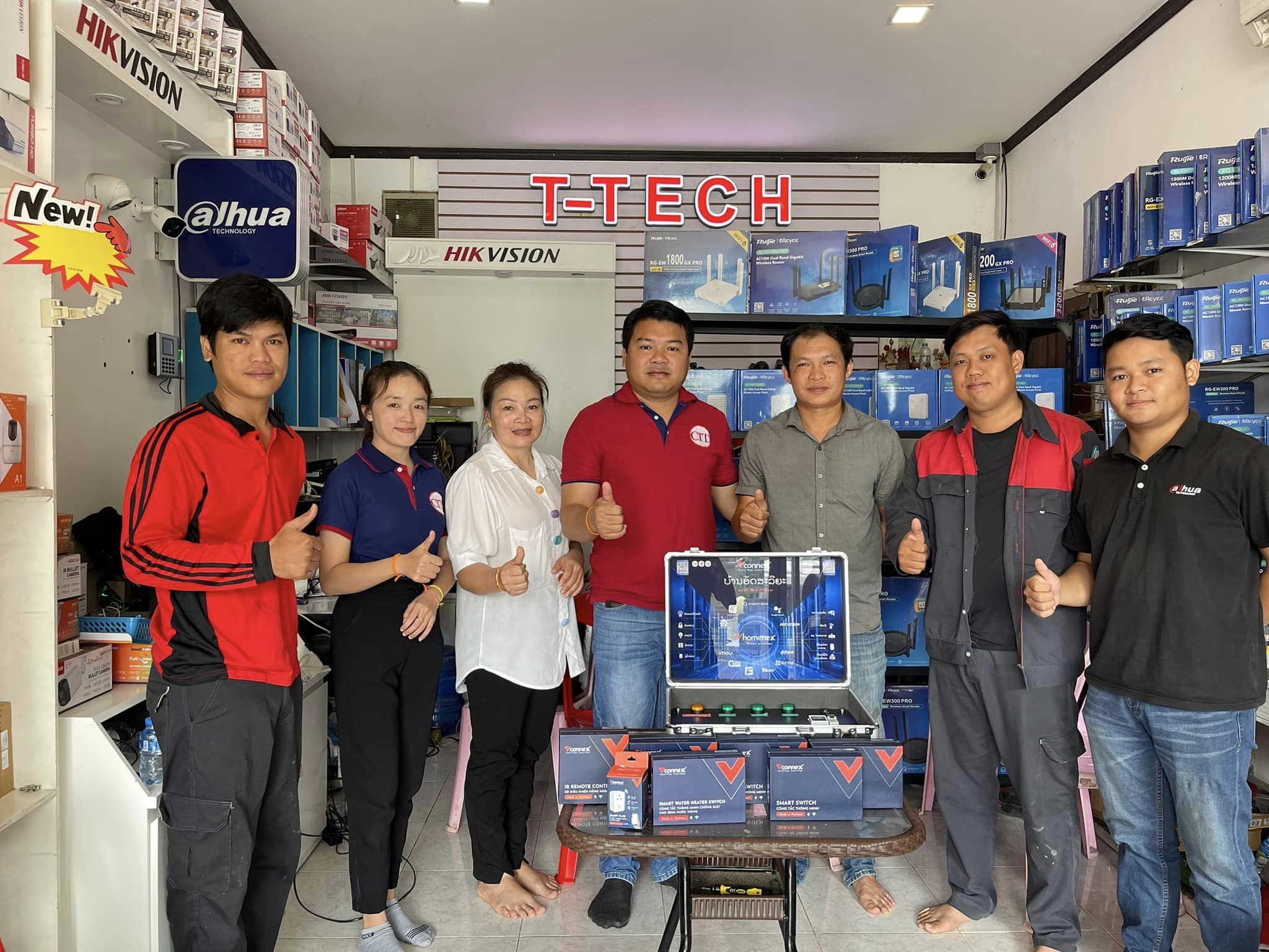 ຄະນະນຳ ແລະ ທີມງານ ບໍລິສັດ ຊີໄອທີ ຈຳກັດຜູ້ດຽວ ລົງເຄື່ອນໄຫວເຮັດວຽກ ແລະ ສະເໜີນະໂຍບາຍ ຜະລິດຕະພັນໃໝ່ ພັດທະນາແອັບມືຖື, ໂປແກມ, ເວັບໄຊ, POS, ສິນຄ້າ iOT ແຂວງ ຫຼວງພະບາງ ວັນທີ 13/07/2023